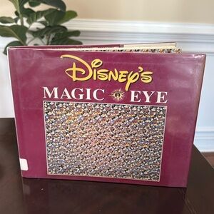 Vintage Disney magic eye book from scholastic